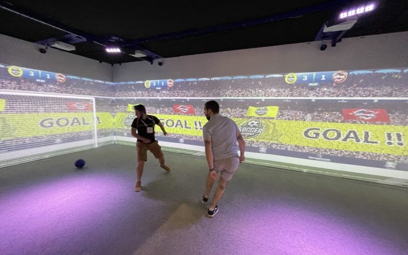 The Interactive Gaming Zone is a life-size video game meets sports experience, Westport
